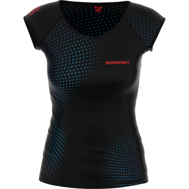 CAMISETA DE ENTRENAMIENTO DE MUJER DE MANGA CORTA