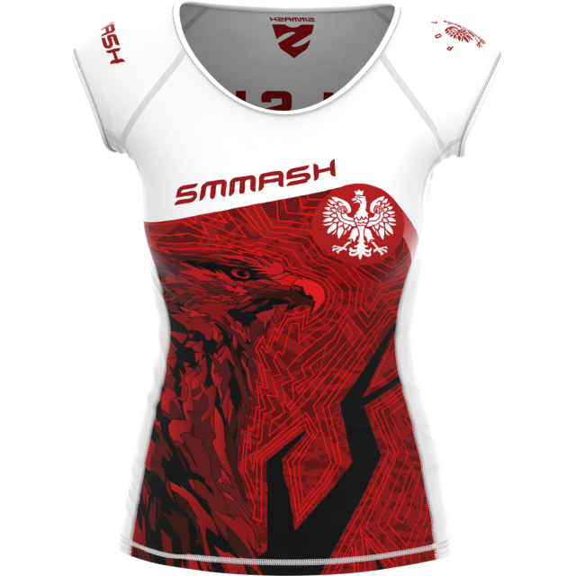 CAMISETA DE ENTRENAMIENTO DE MUJER DE MANGA CORTA