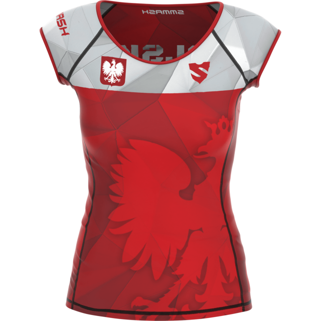 CAMISETA DE ENTRENAMIENTO DE MUJER DE MANGA CORTA