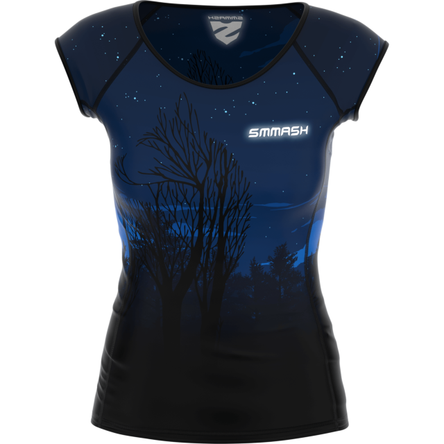 CAMISETA DE ENTRENAMIENTO DE MUJER DE MANGA CORTA