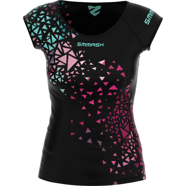 CAMISETA DE ENTRENAMIENTO DE MUJER DE MANGA CORTA