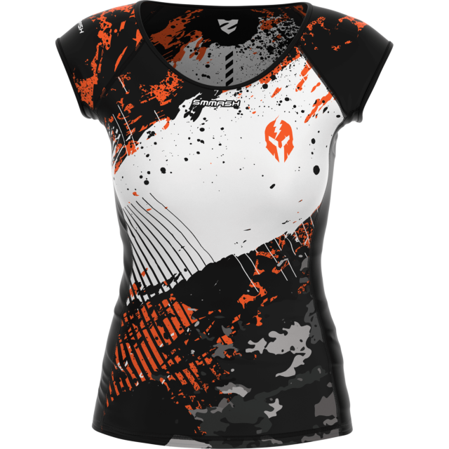 CAMISETA DE ENTRENAMIENTO DE MUJER DE MANGA CORTA