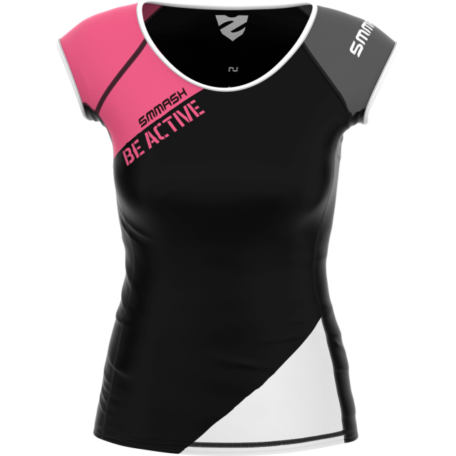 CAMISETA DE ENTRENAMIENTO DE MUJER DE MANGA CORTA