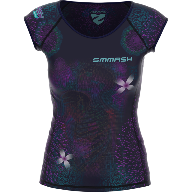 CAMISETA DE ENTRENAMIENTO DE MUJER DE MANGA CORTA