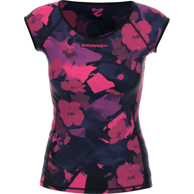 CAMISETA DE ENTRENAMIENTO DE MUJER DE MANGA CORTA