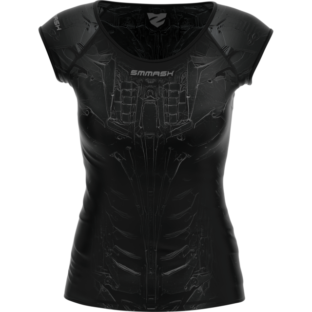 CAMISETA DE ENTRENAMIENTO DE MUJER DE MANGA CORTA