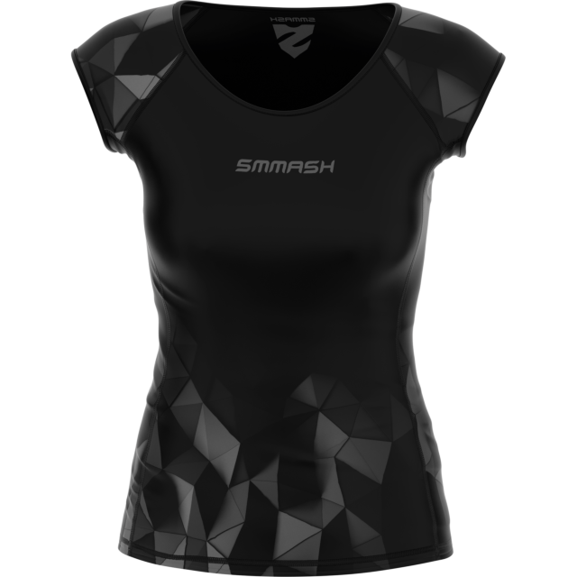 CAMISETA DE ENTRENAMIENTO DE MUJER DE MANGA CORTA