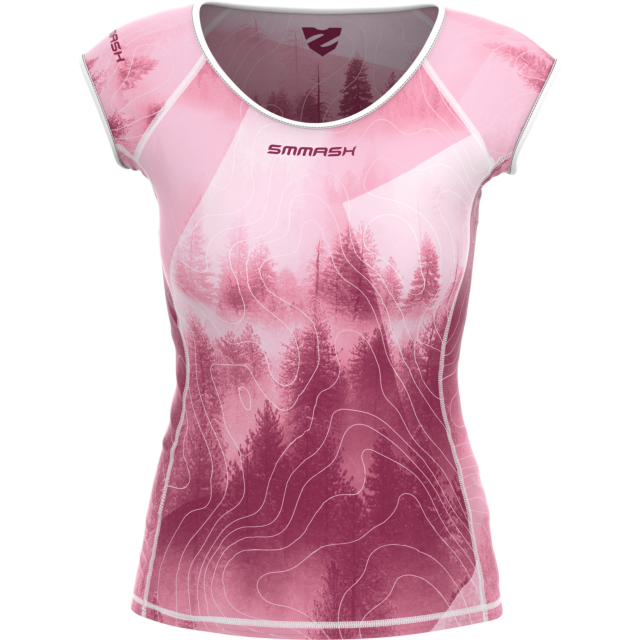 CAMISETA DE ENTRENAMIENTO DE MUJER DE MANGA CORTA