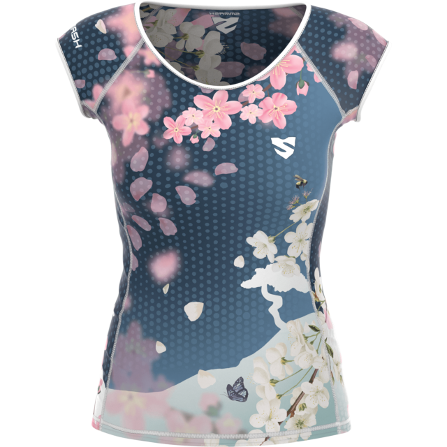 CAMISETA DE ENTRENAMIENTO DE MUJER DE MANGA CORTA