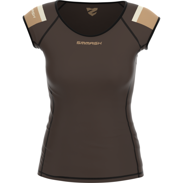 CAMISETA DE ENTRENAMIENTO DE MUJER DE MANGA CORTA