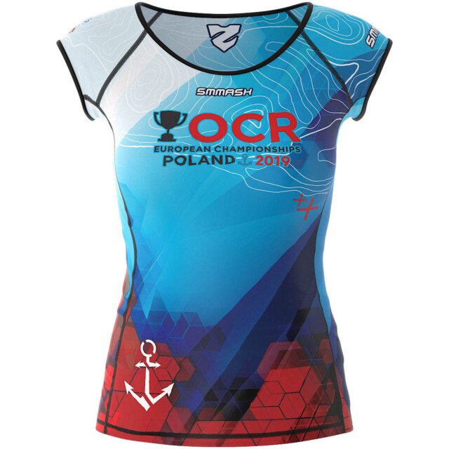 CAMISETA DE ENTRENAMIENTO DE MUJER DE MANGA CORTA