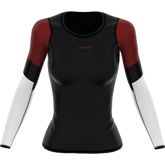 CAMISETA DE COMPRESIÓN DE MANGA LARGA MESH PRO