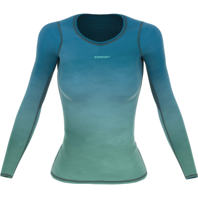 CAMISETA DE COMPRESIÓN DE MANGA LARGA MESH PRO