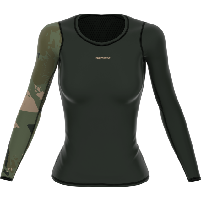 CAMISETA DE COMPRESIÓN DE MANGA LARGA MESH PRO