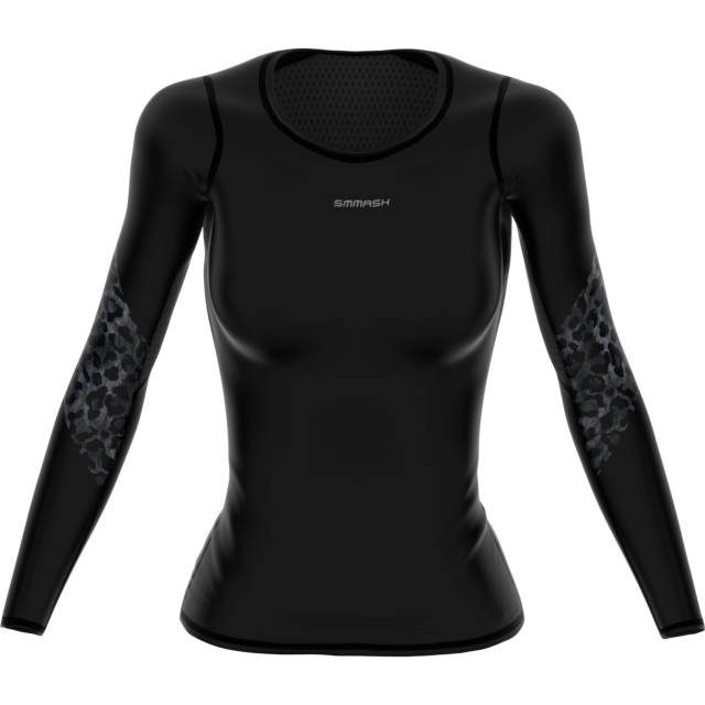 CAMISETA DE COMPRESIÓN DE MANGA LARGA MESH PRO
