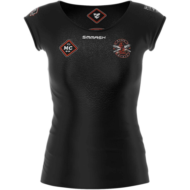 CAMISETA DE ENTRENAMIENTO DE MUJER DE MANGA CORTA