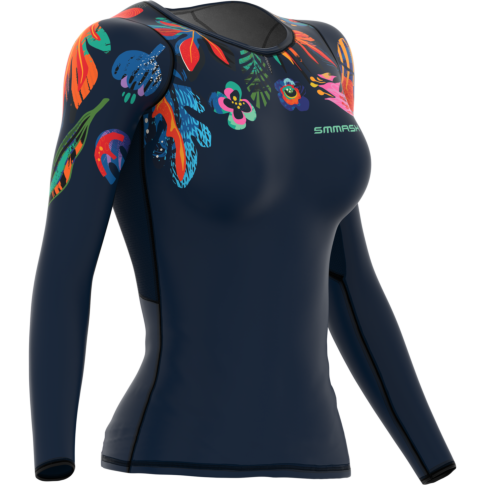 CAMISETA COMPRESIVA DE MUJER DE MANGA LARGA