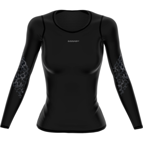 CAMISETA DE COMPRESIÓN DE MANGA LARGA MESH PRO